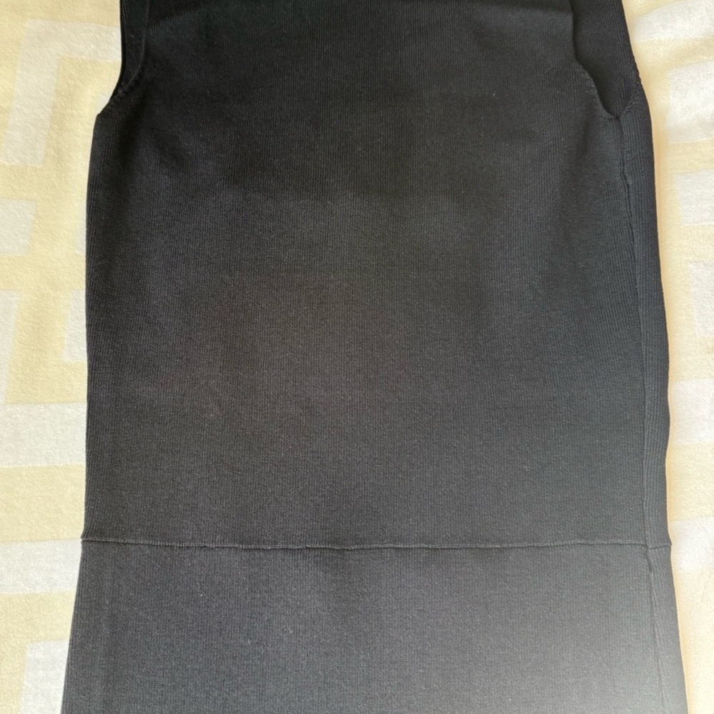 Zara Black Evening  Dress with Embellished Sparkle  Detail in back - Picture 7 of 12